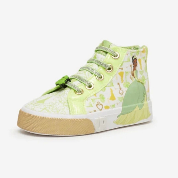 Disney Princess Tiana High Top Sneakers New in the Box NWT - Picture 2 of 4